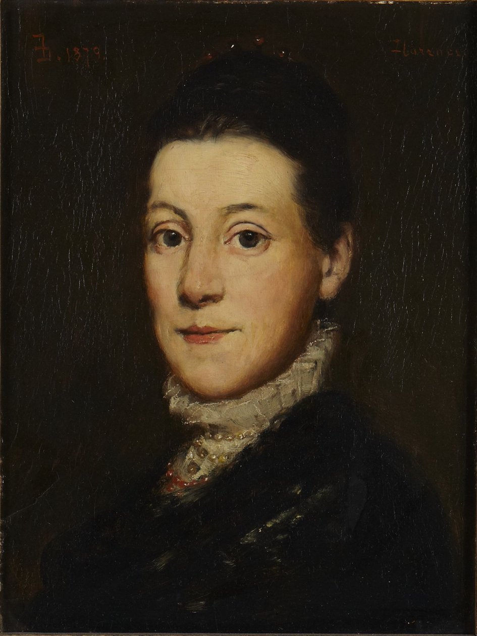 Portrét ženy od Frank Duveneck