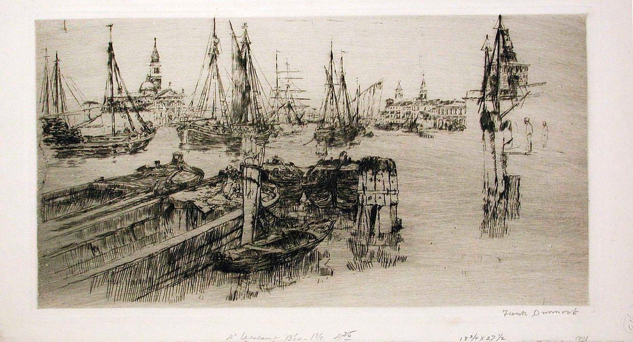Lodě na Giudecce (Doky) od Frank Duveneck