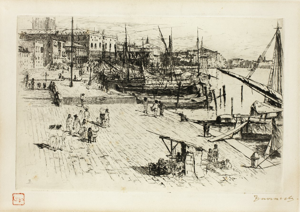 Riva, Pohled směrem k velkovévodskému paláci od Frank Duveneck