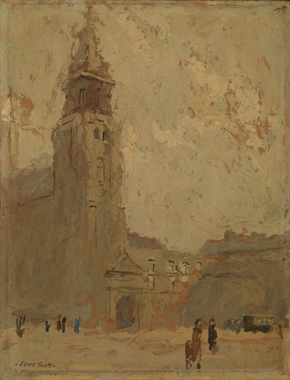 Kostel St. Germain des Pres od Frank Edwin Scott