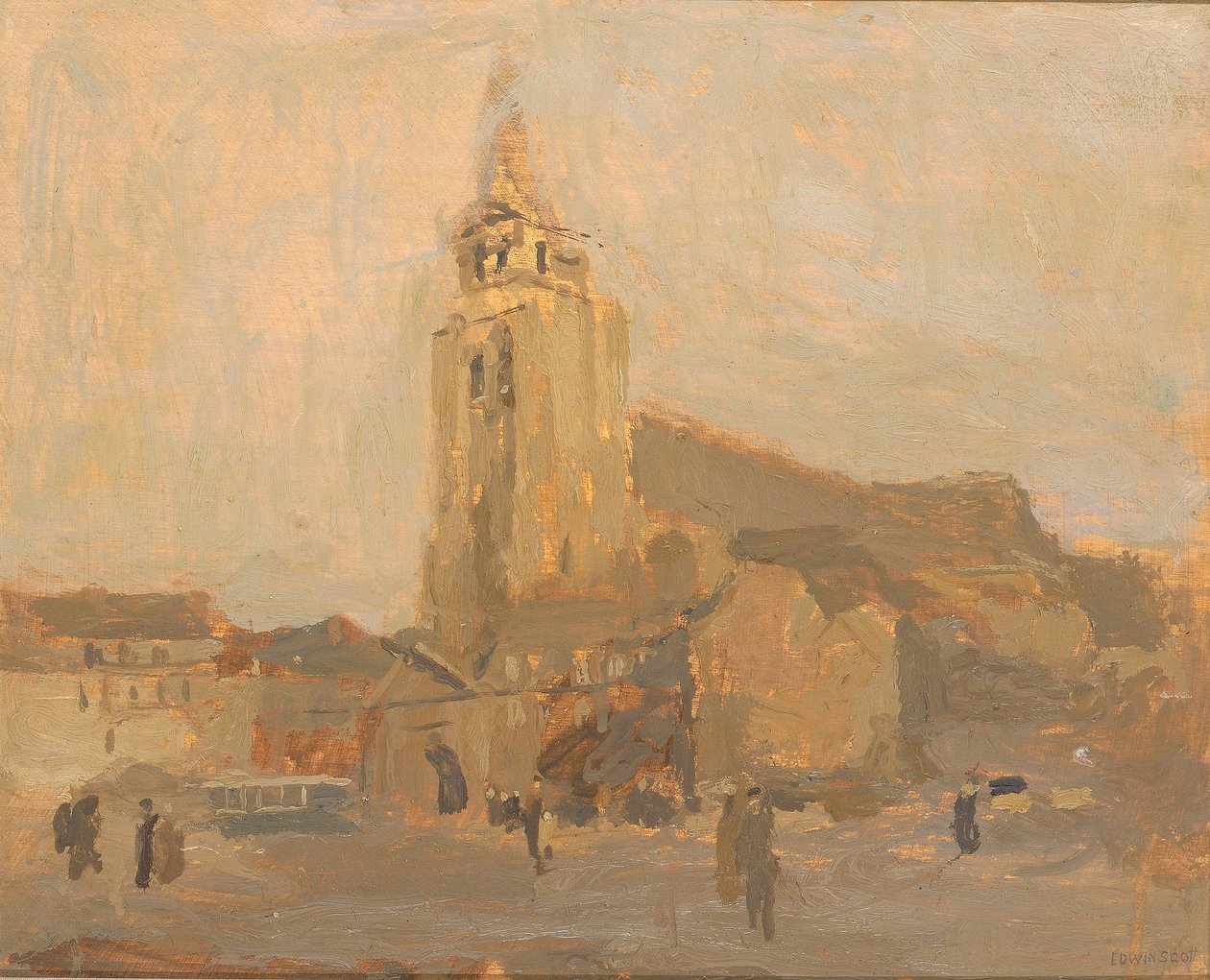 Kostel sv. Smíška od Frank Edwin Scott
