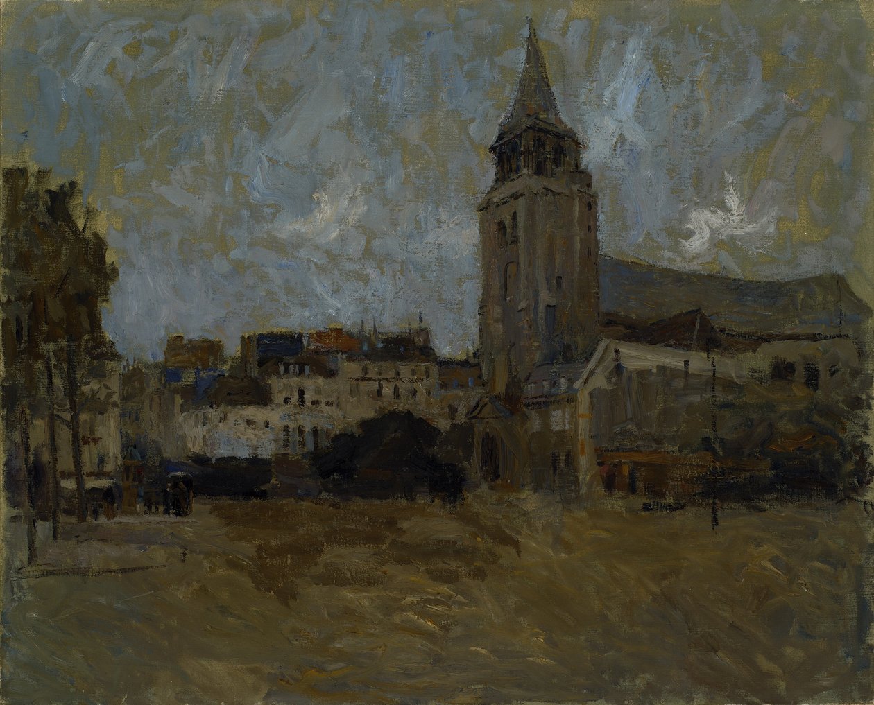 Place St. Germain des Pres od Frank Edwin Scott