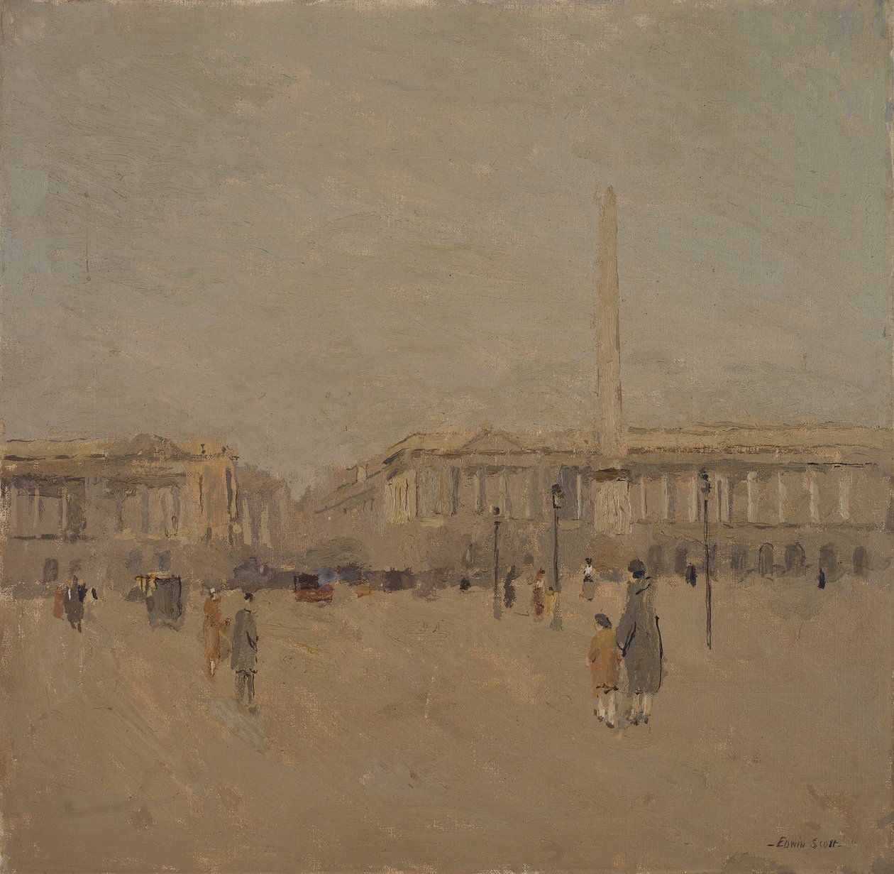 Place de la Concorde no. II od Frank Edwin Scott