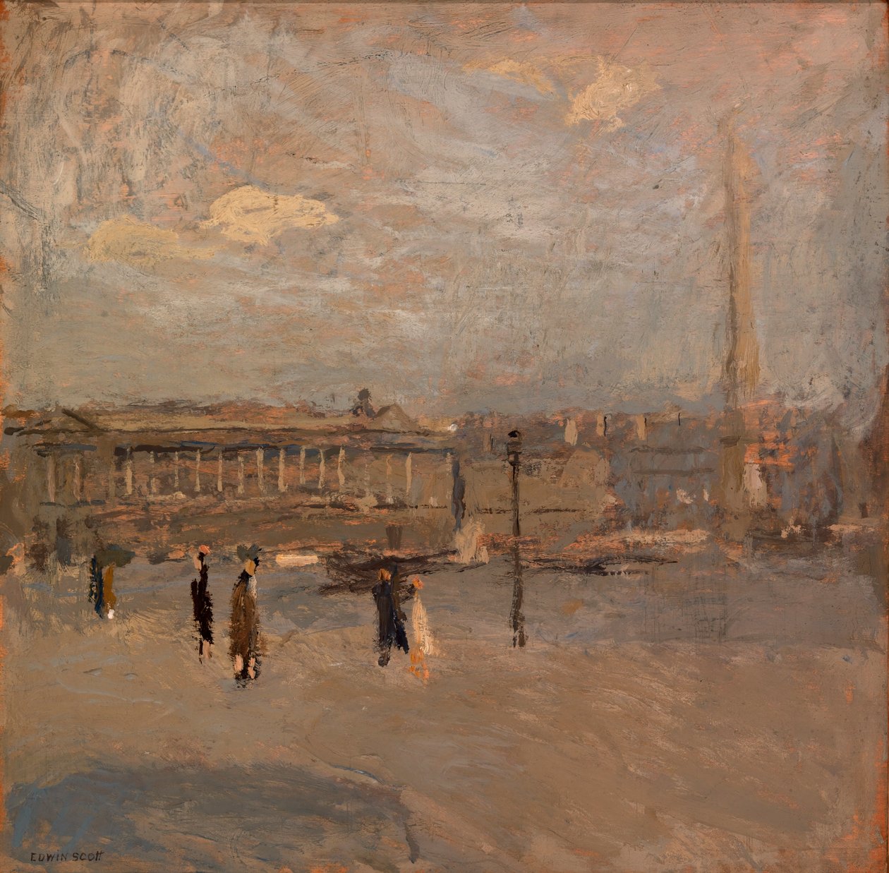Place de la Concorde no. IV-A od Frank Edwin Scott