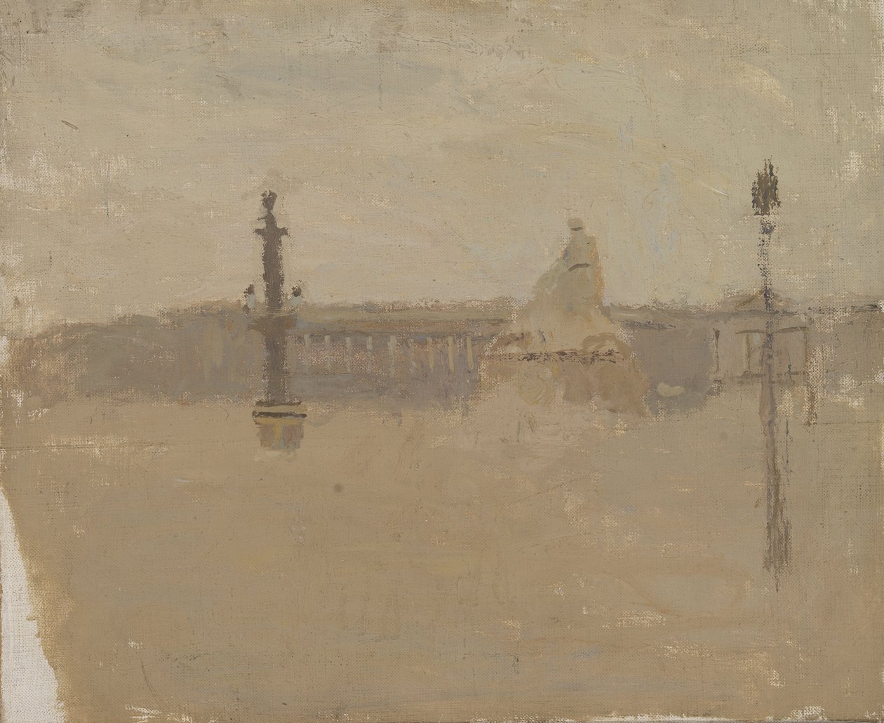 Place de la Concorde č. V, n.d. od Frank Edwin Scott
