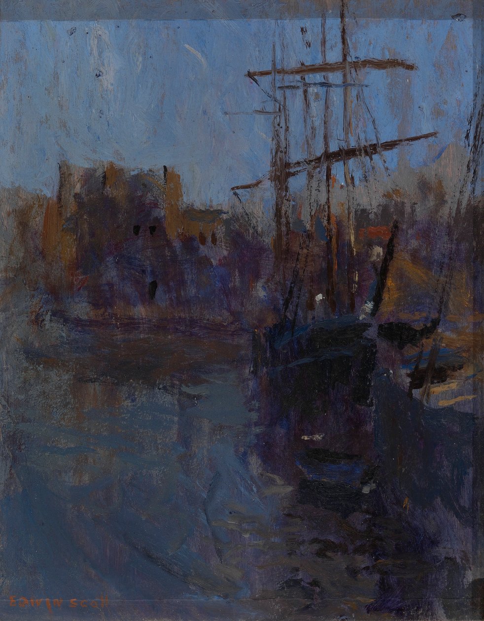 Brána Cherbourg od Frank Edwin Scott