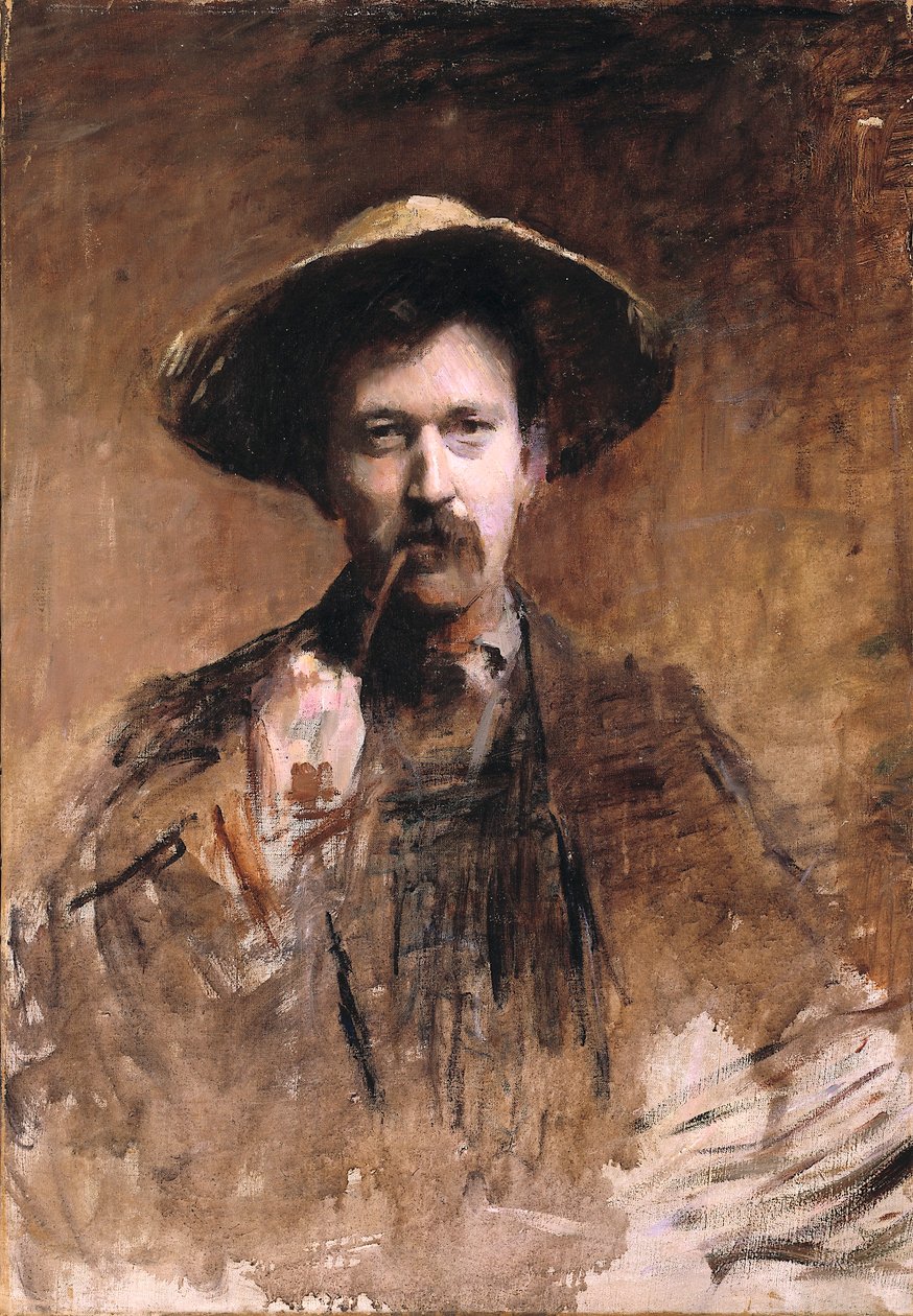 Portrét malíře podle sebe od Frank Edwin Scott