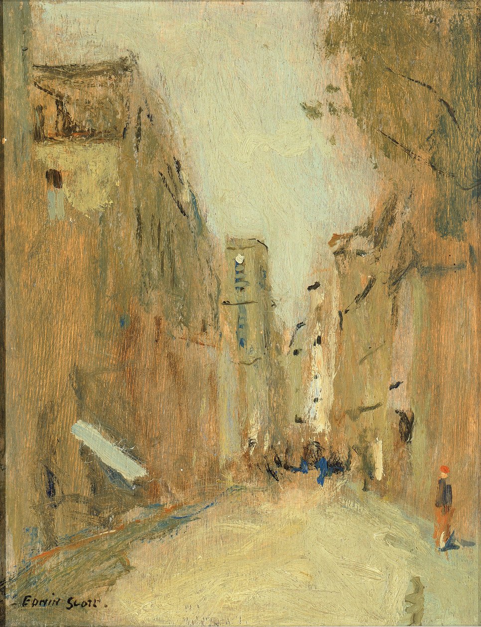 Rue Saint Jacques, Paříž, n.d. od Frank Edwin Scott