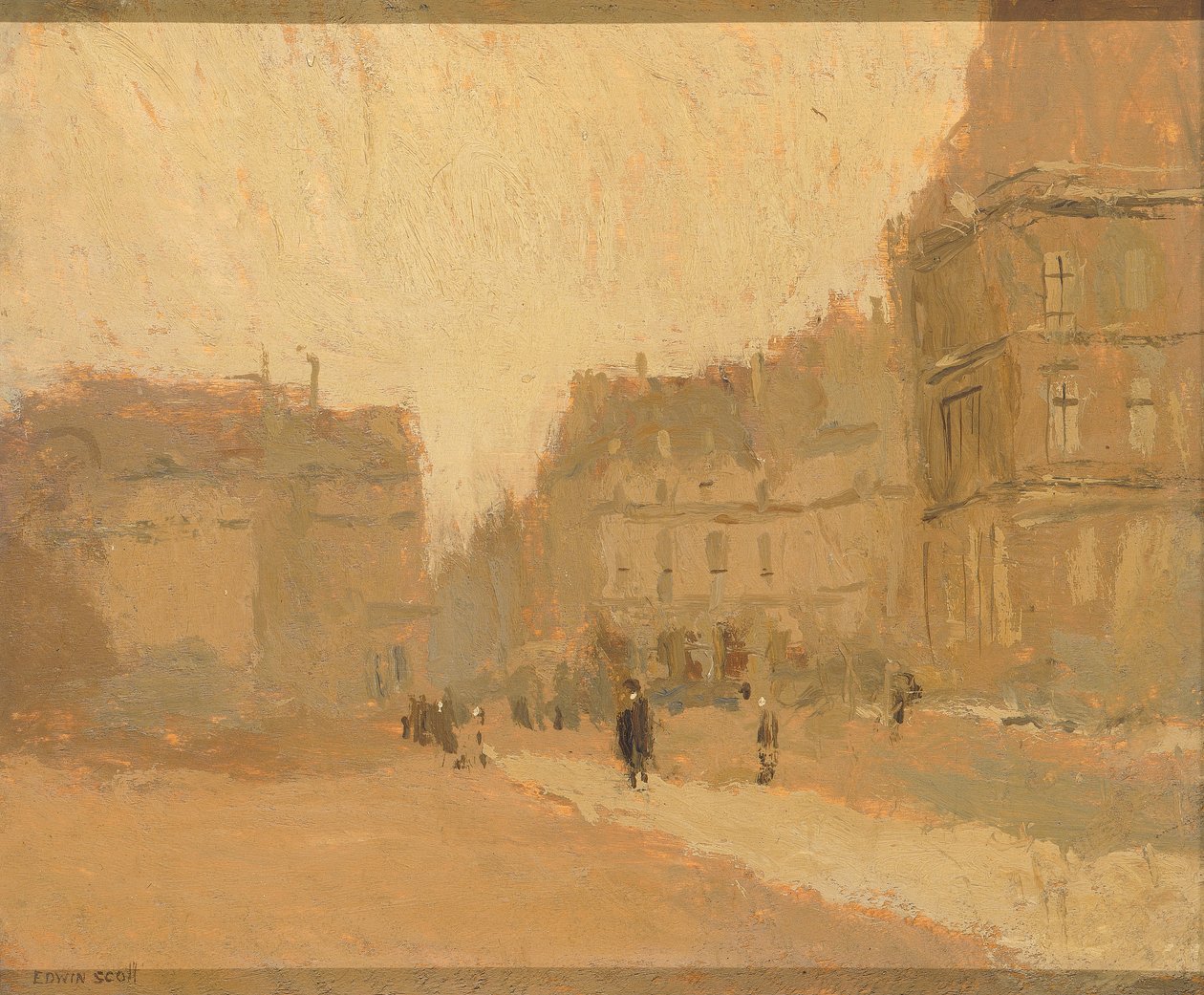 Rue des Pyramides, n. d. od Frank Edwin Scott