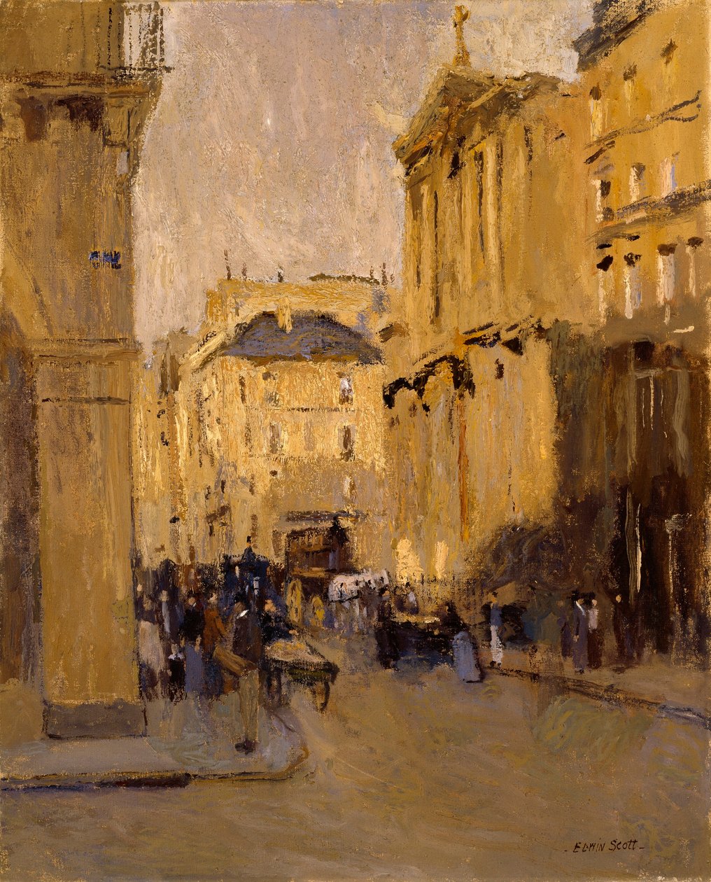 Saint Roche, Rue Saint Honore od Frank Edwin Scott