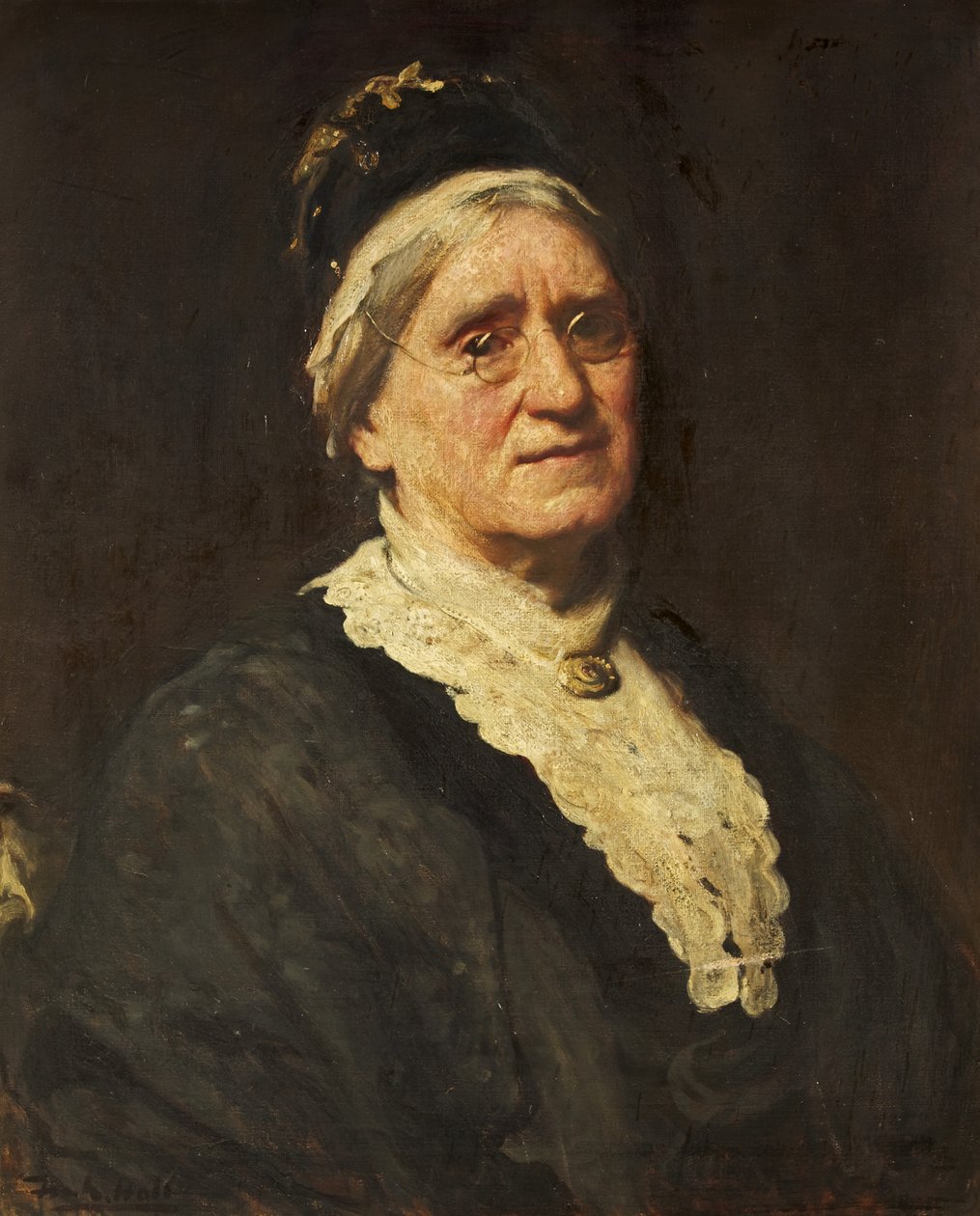 Slečna Rachel Harvey ze Shirehamptonu (olej na plátně) od Frank Holl