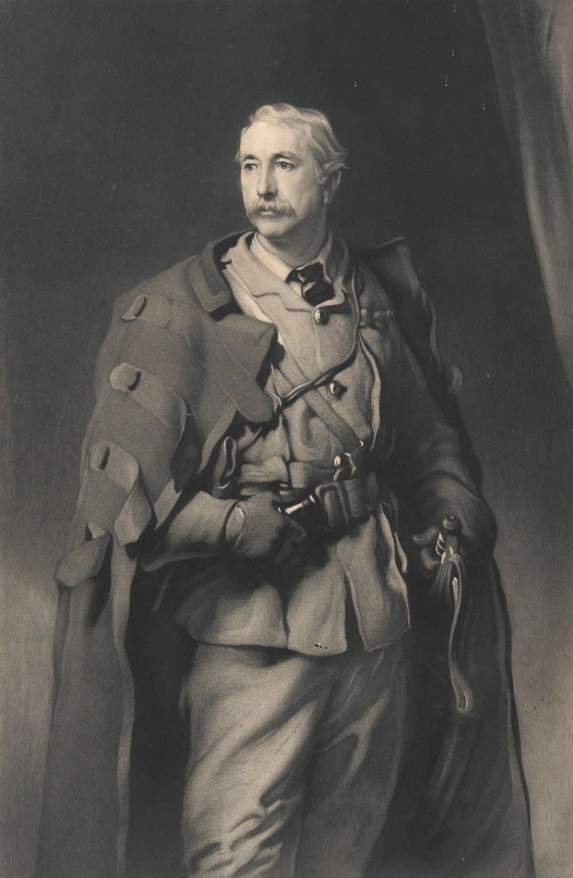 Sir Garnet Wolseley, 1884 (hlubotisk) od Frank Holl