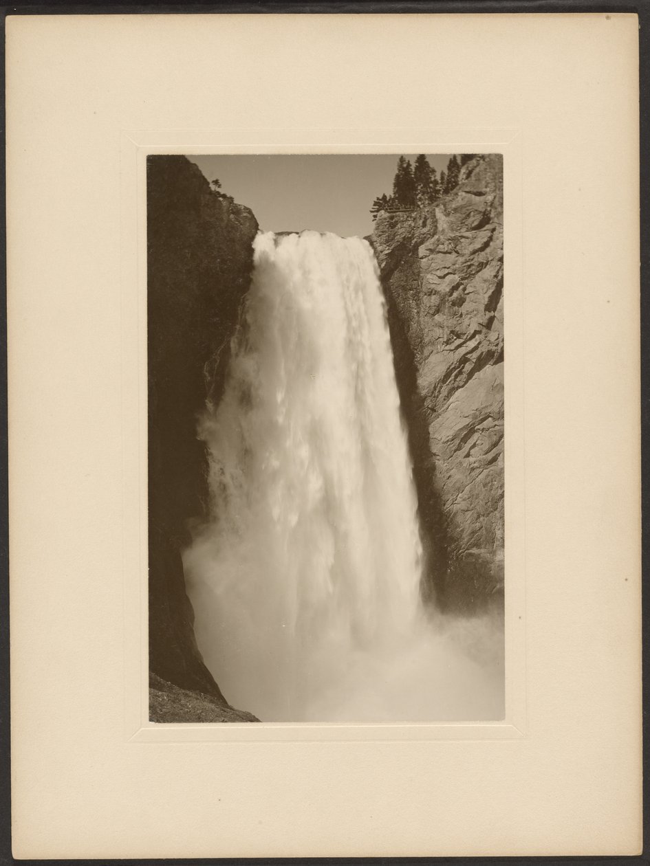 Velké vodopády Yellowstonu od Frank Jay Haynes