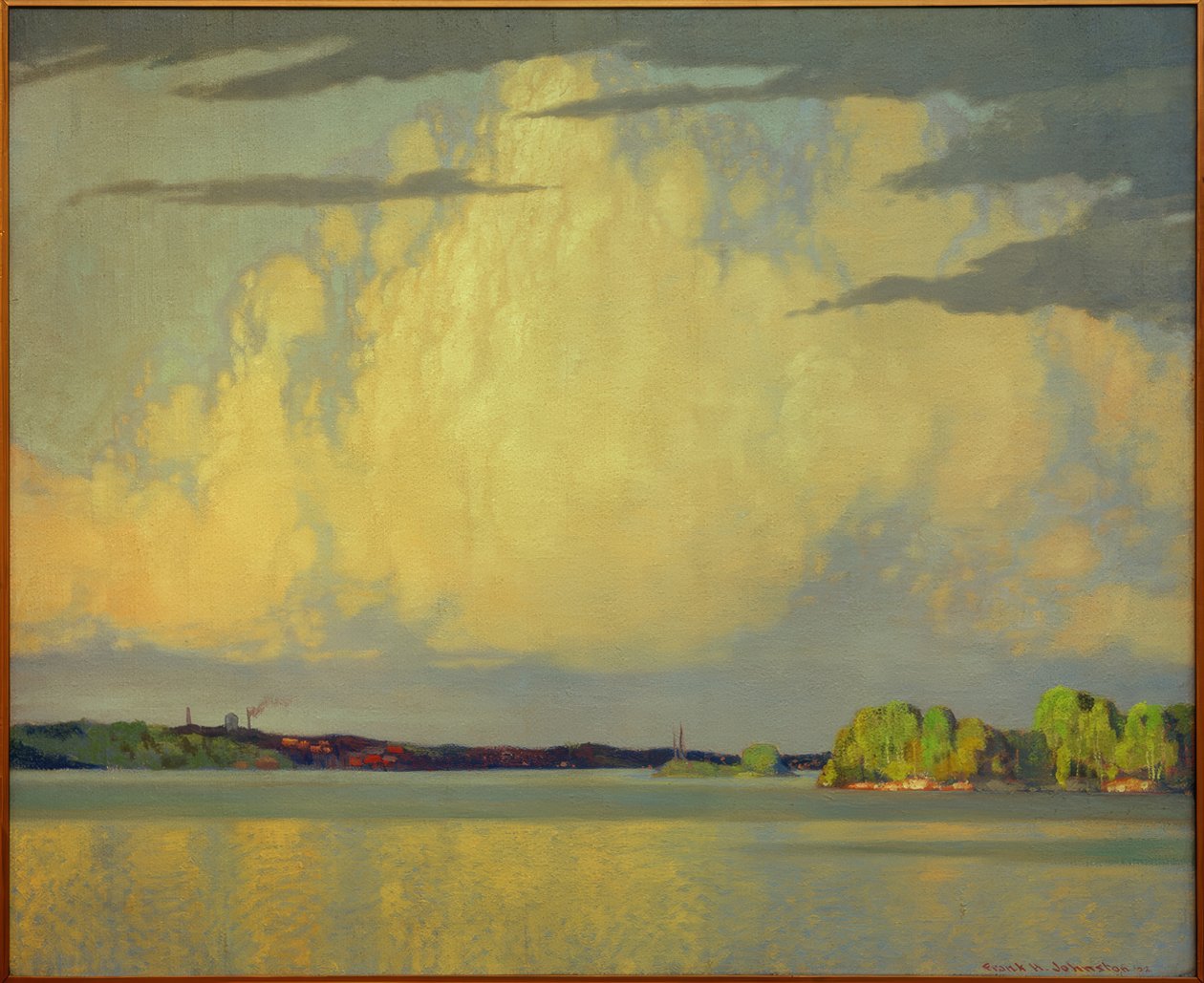 Serenity, Lesní jezero od Frank Johnston