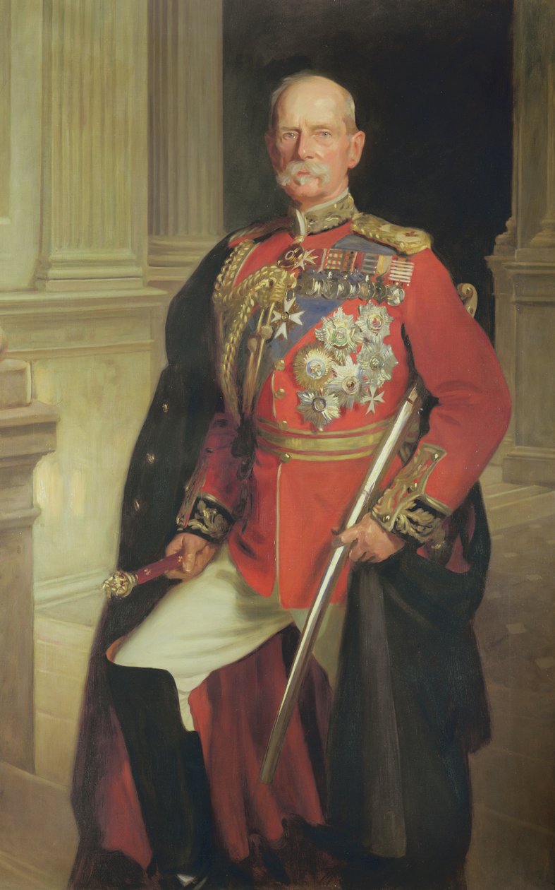 Polní maršál Earl Roberts od Frank Markham Skipworth