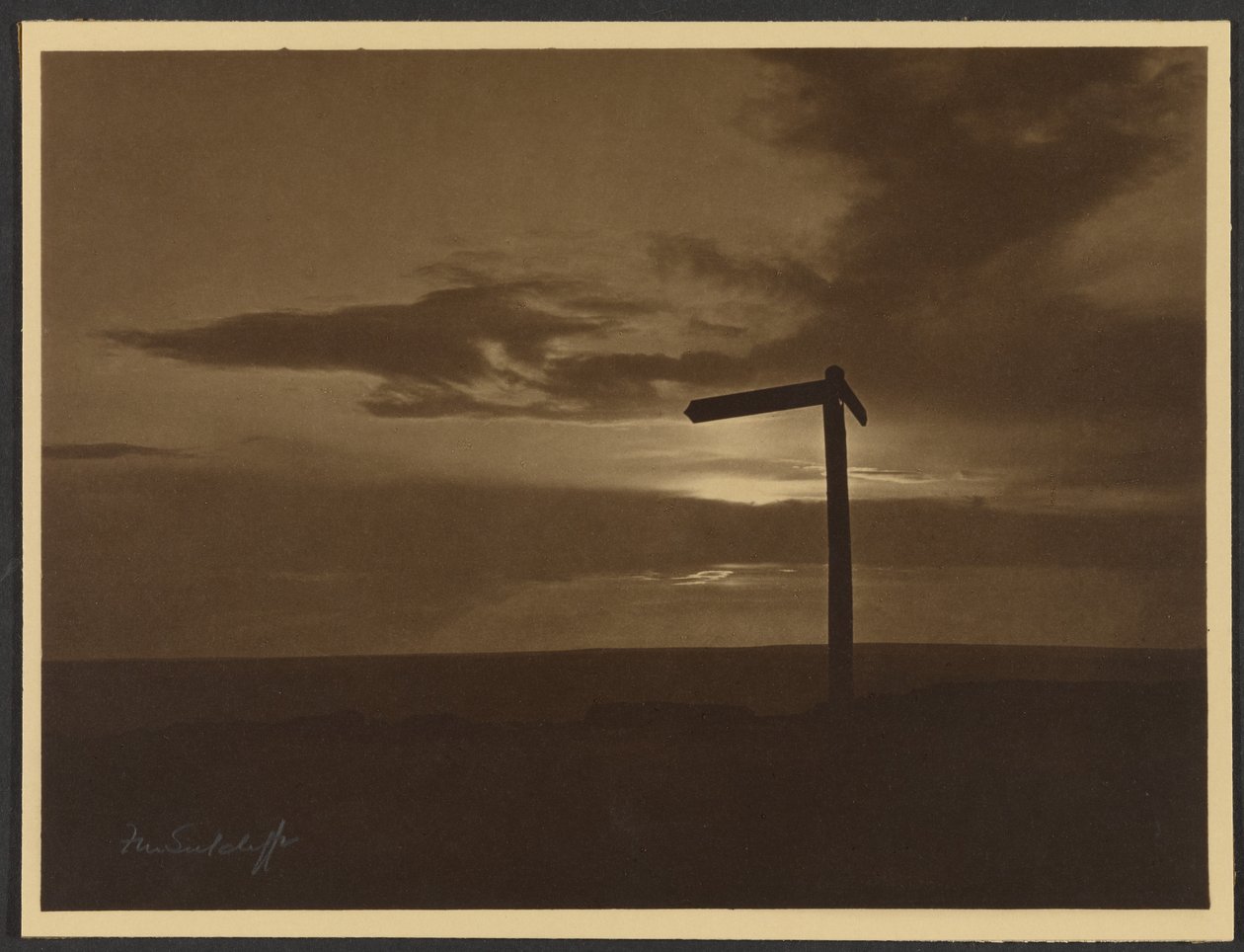 Quo Vadis od Frank Meadow Sutcliffe