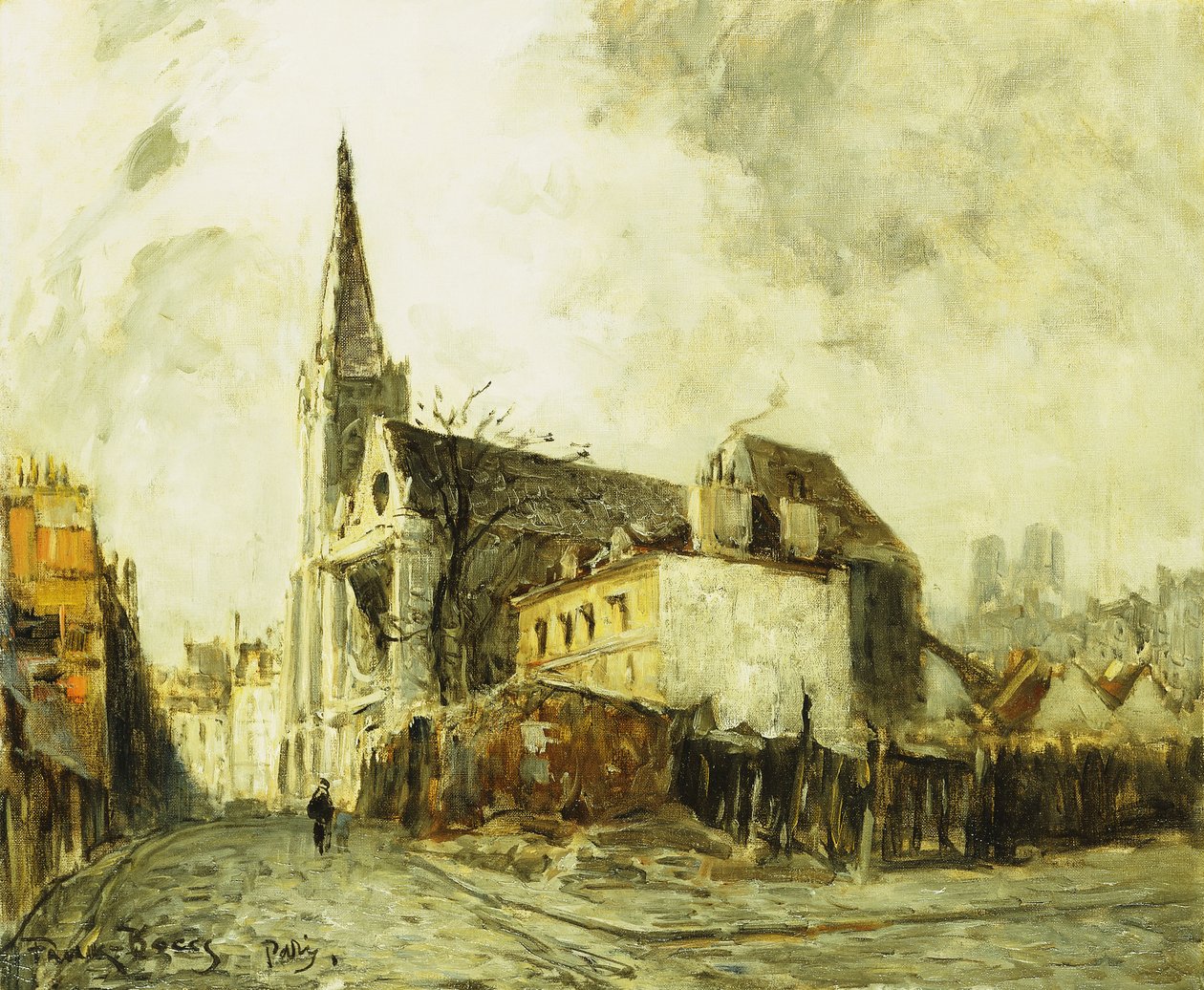 Katedrála v Paříži, od Frank Myers Boggs