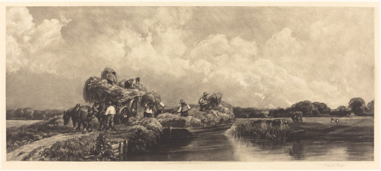 Římský kanál, 1904. od Frank Short