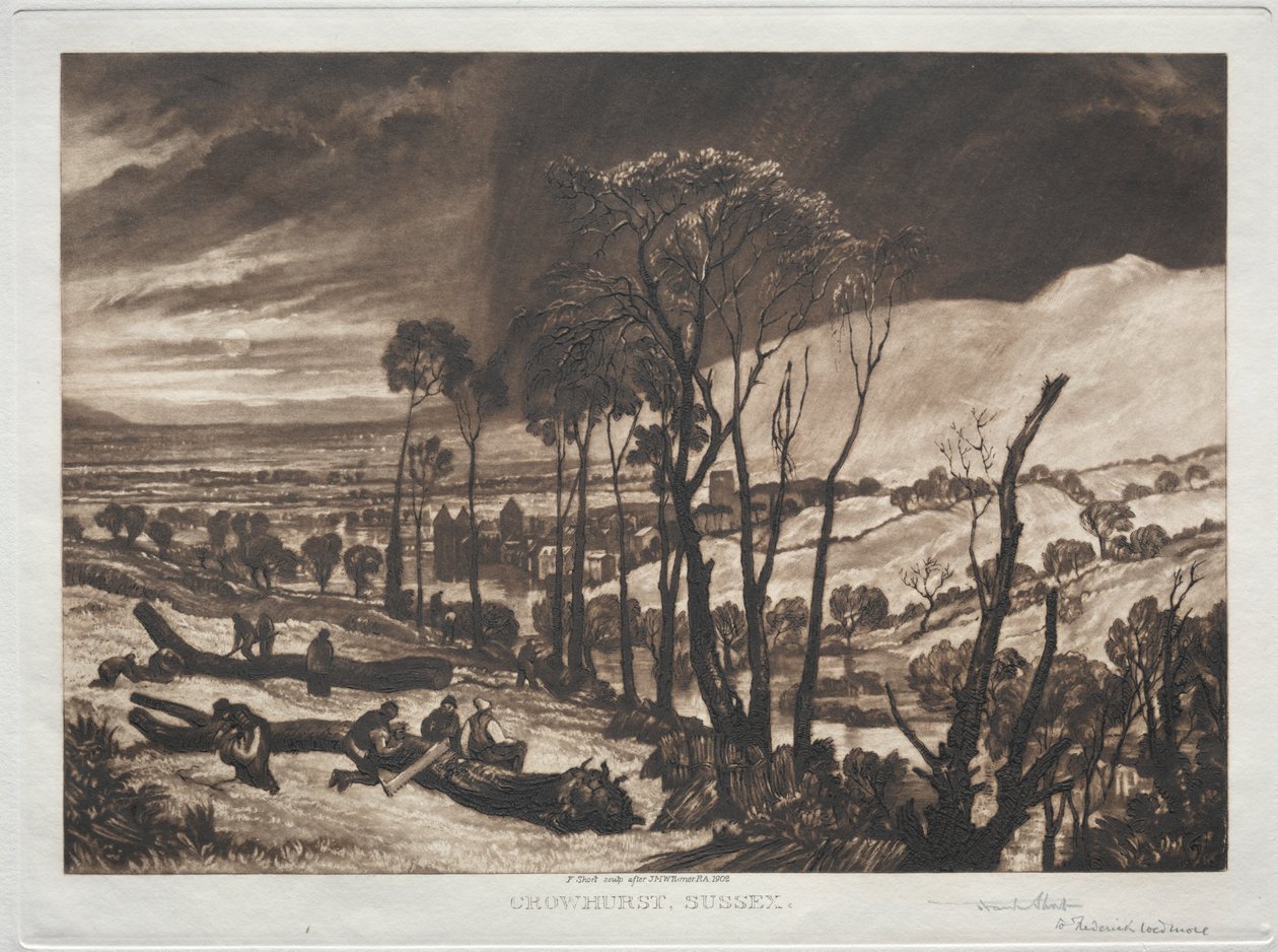 Crowhurst, Sussex od Frank Short