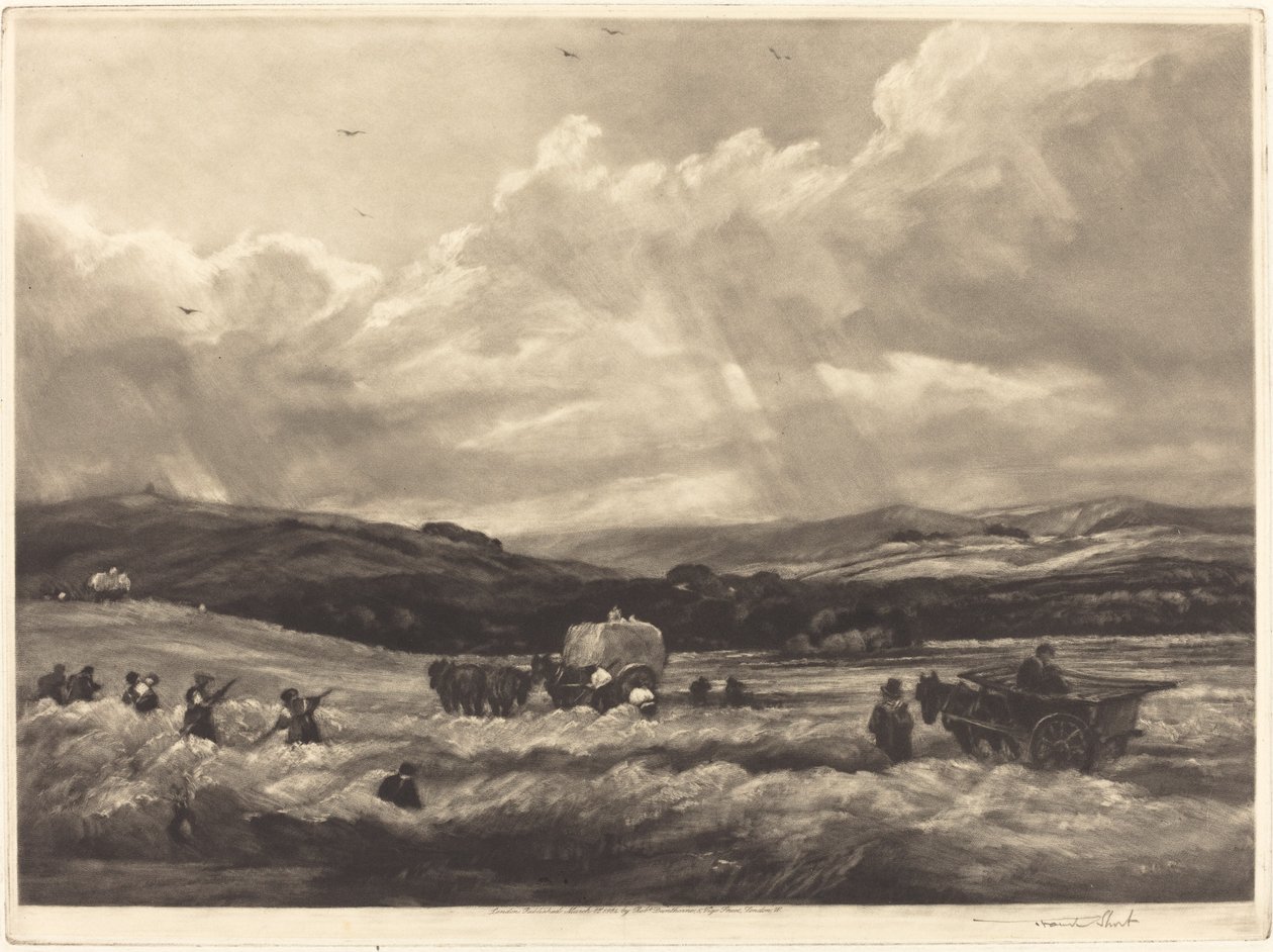 Hayfield v Yorkshire, 1904. od Frank Short