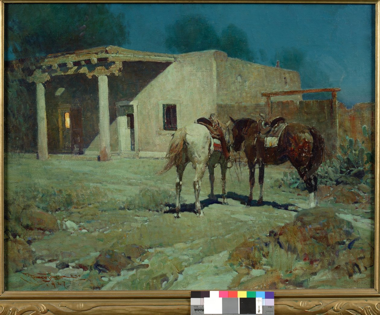 Jižní noc, 1927 od Frank Tenney Johnson