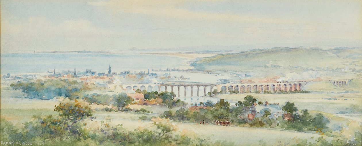 Berwick ( akvarel) od Frank Watson Wood