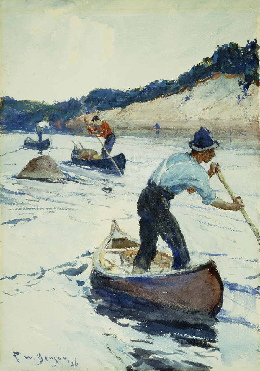 Kanoistika od Frank Weston Benson