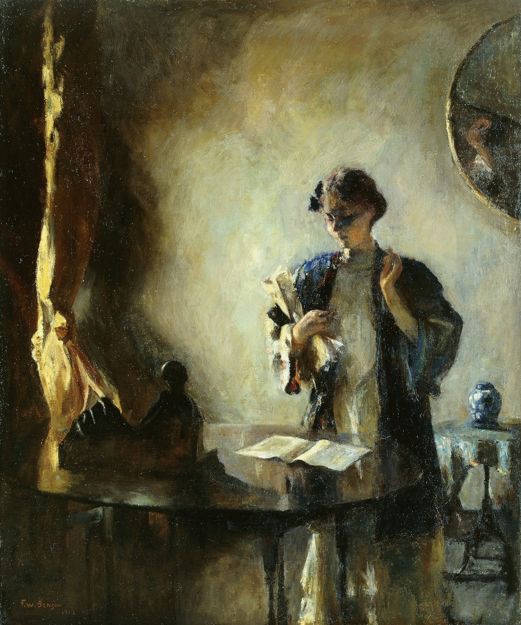 Interiér od Frank Weston Benson