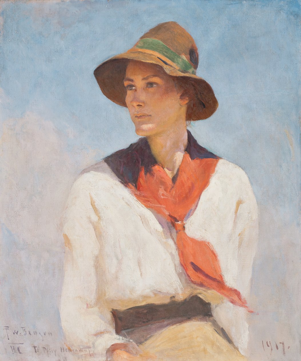 Natalie od Frank Weston Benson