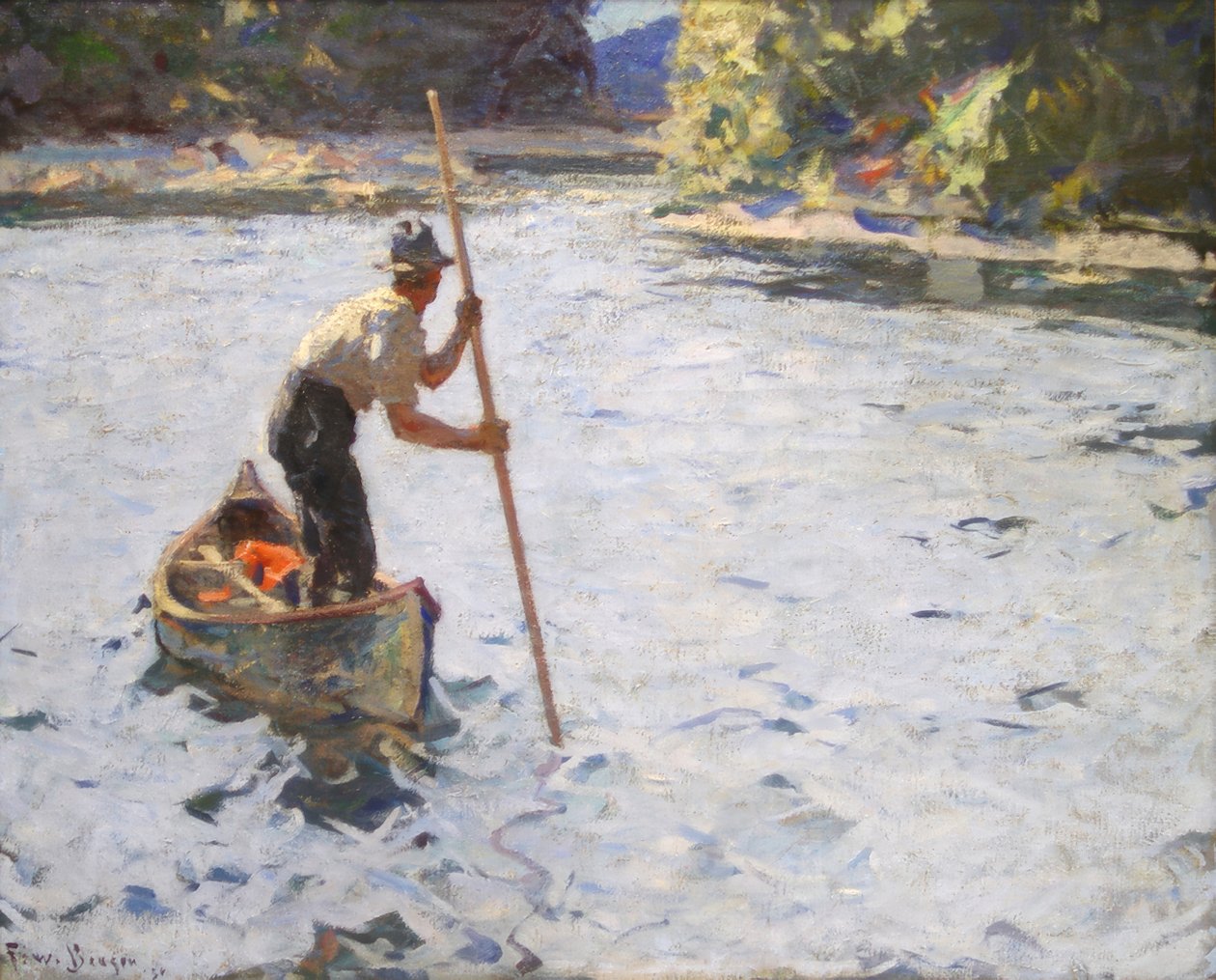 Na Grand River od Frank Weston Benson