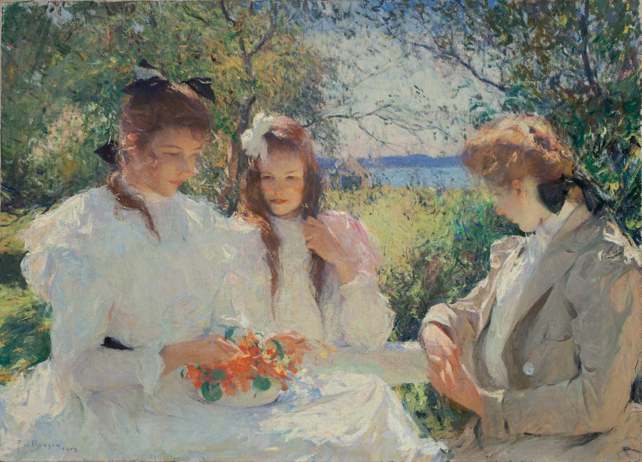 Portrét mých dcer od Frank Weston Benson
