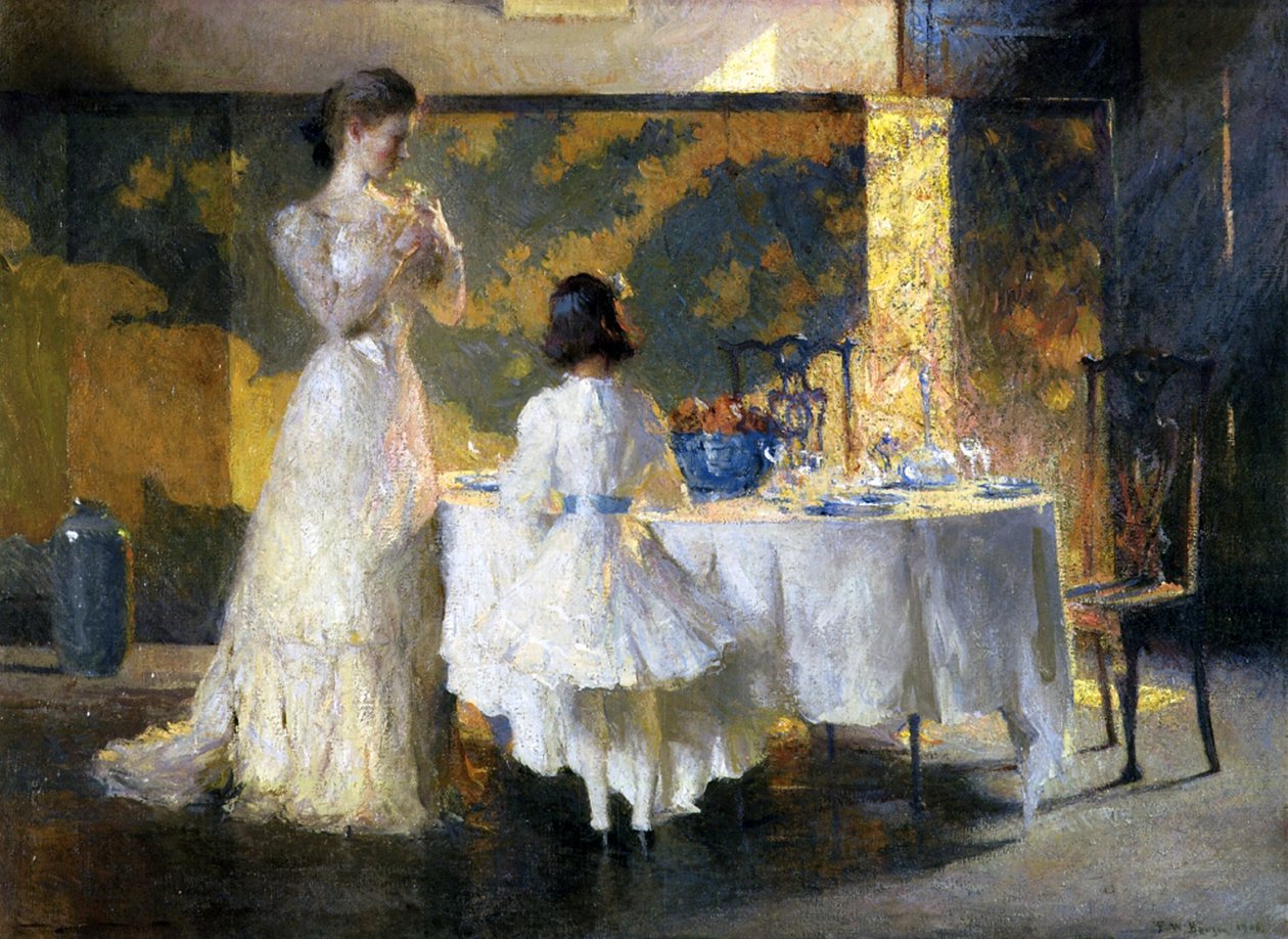 Umělcovy dcery od Frank Weston Benson