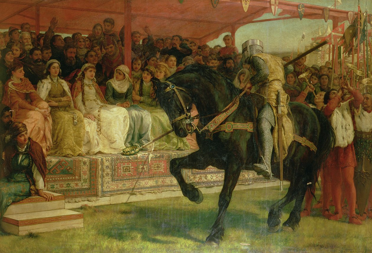 Královna turnaje, "Ivanhoe" od Frank William Warwick Topham