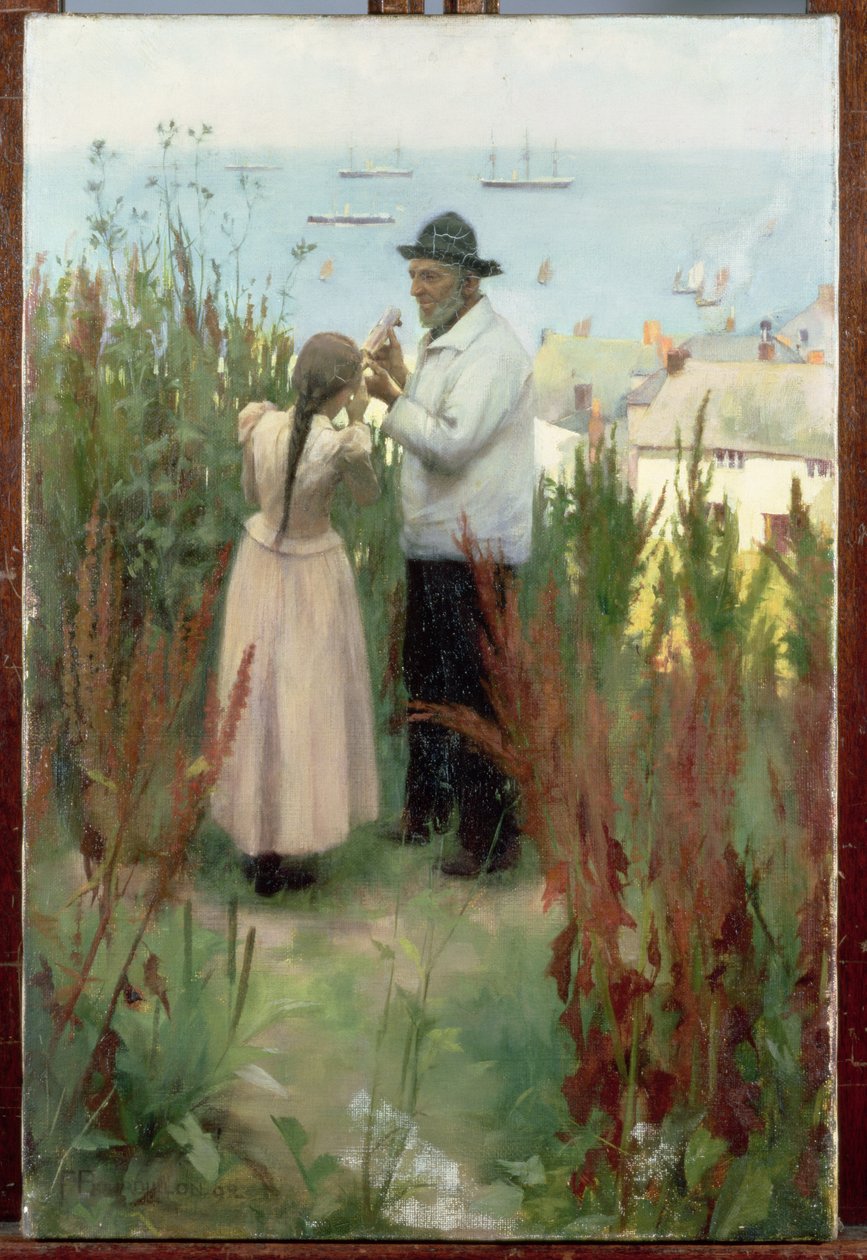 Přes přístav, 1892 od Frank Wright Bourdillon
