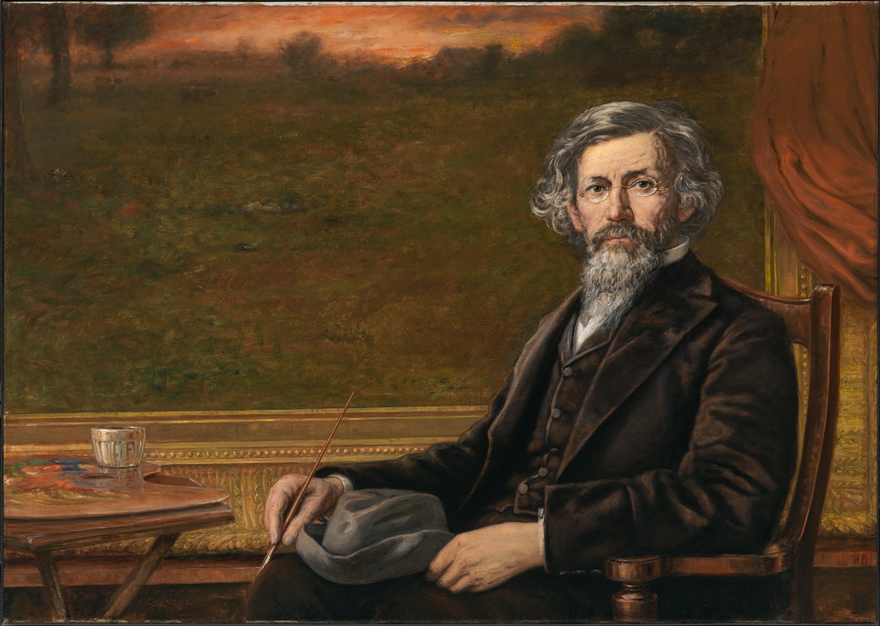 George Inness, c. 1890-1928. od Franklin C. Courter