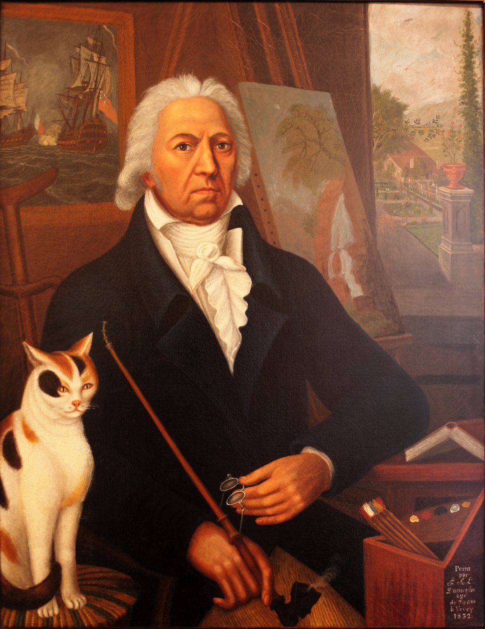 Autoportrét od François Aimé Louis Dumoulin