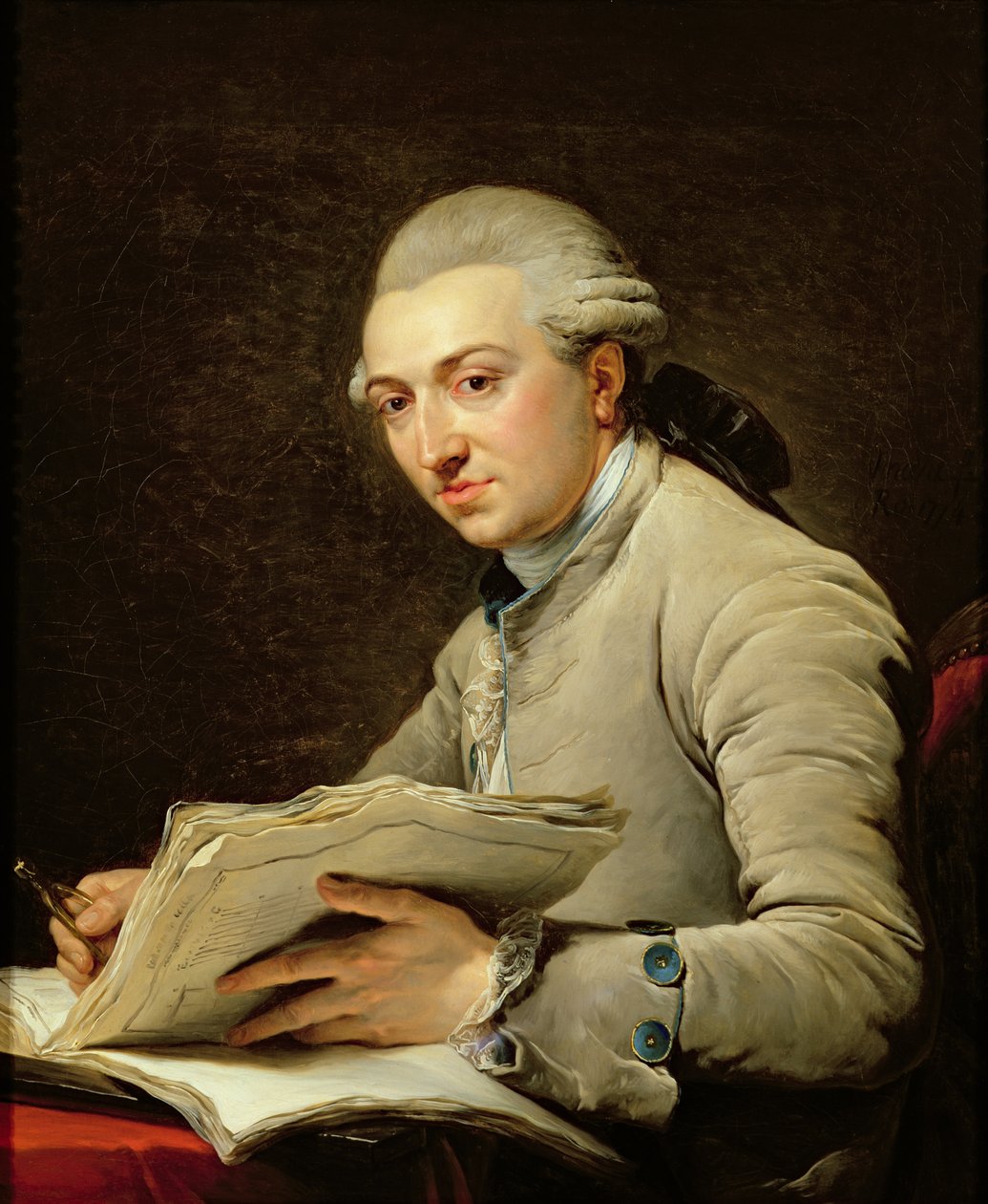 Pierre Rousseau (1750-1810) 1774 od François André Vincent
