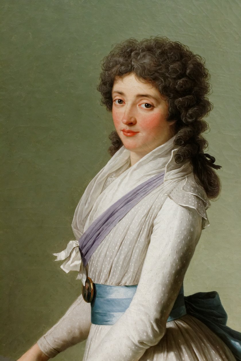 Portrét baronky z Chalvet-Souville, rozené Marie de Broutin od François André Vincent