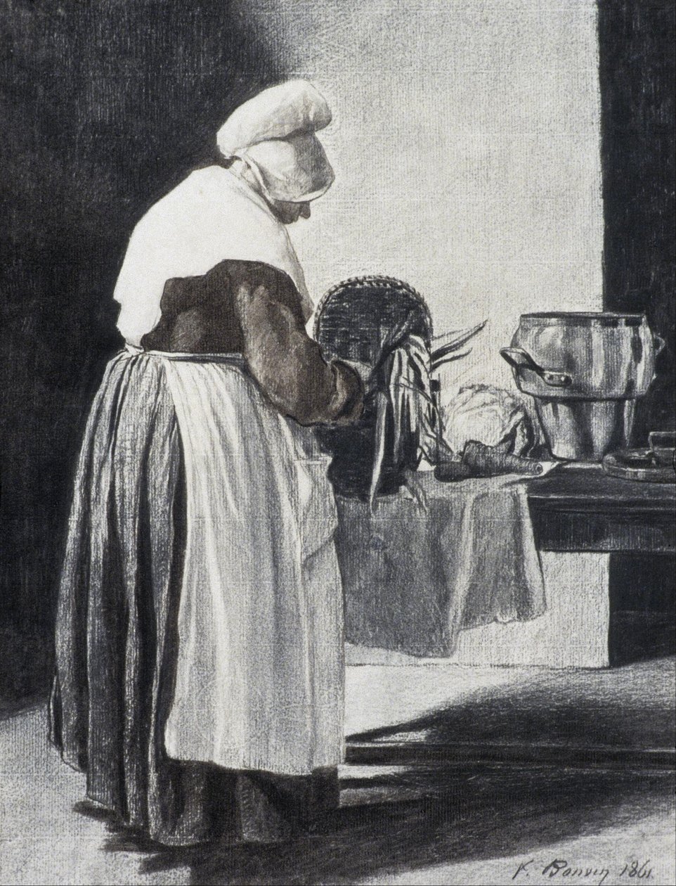 Kuchař od François Bonvin