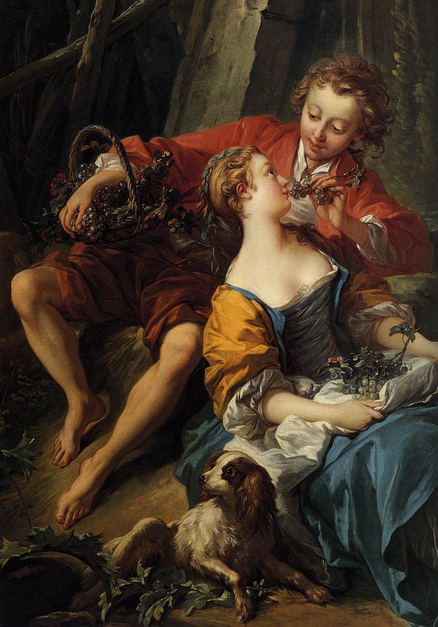 Podzimní pastorace od François Boucher