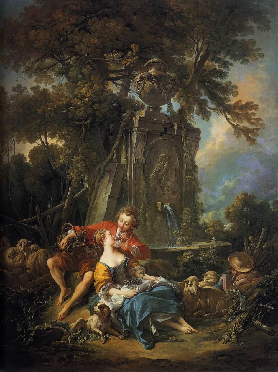 Podzimní pastorálka od François Boucher
