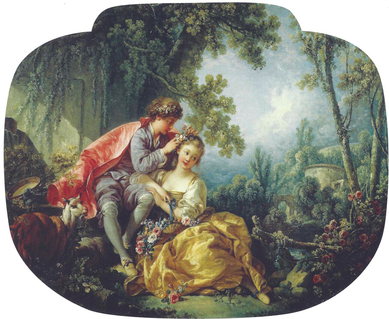 Čtyři roční období: jaro od François Boucher
