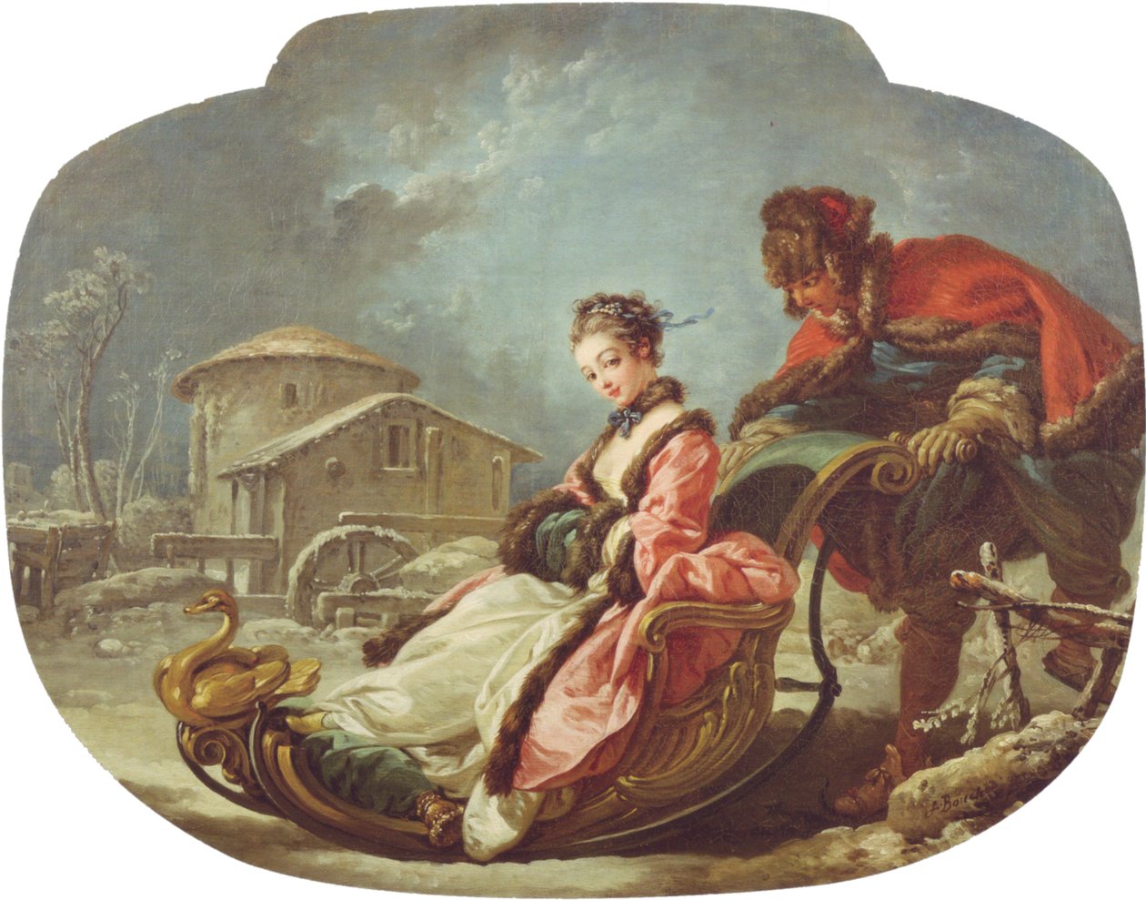 Čtyři roční období: zima od François Boucher