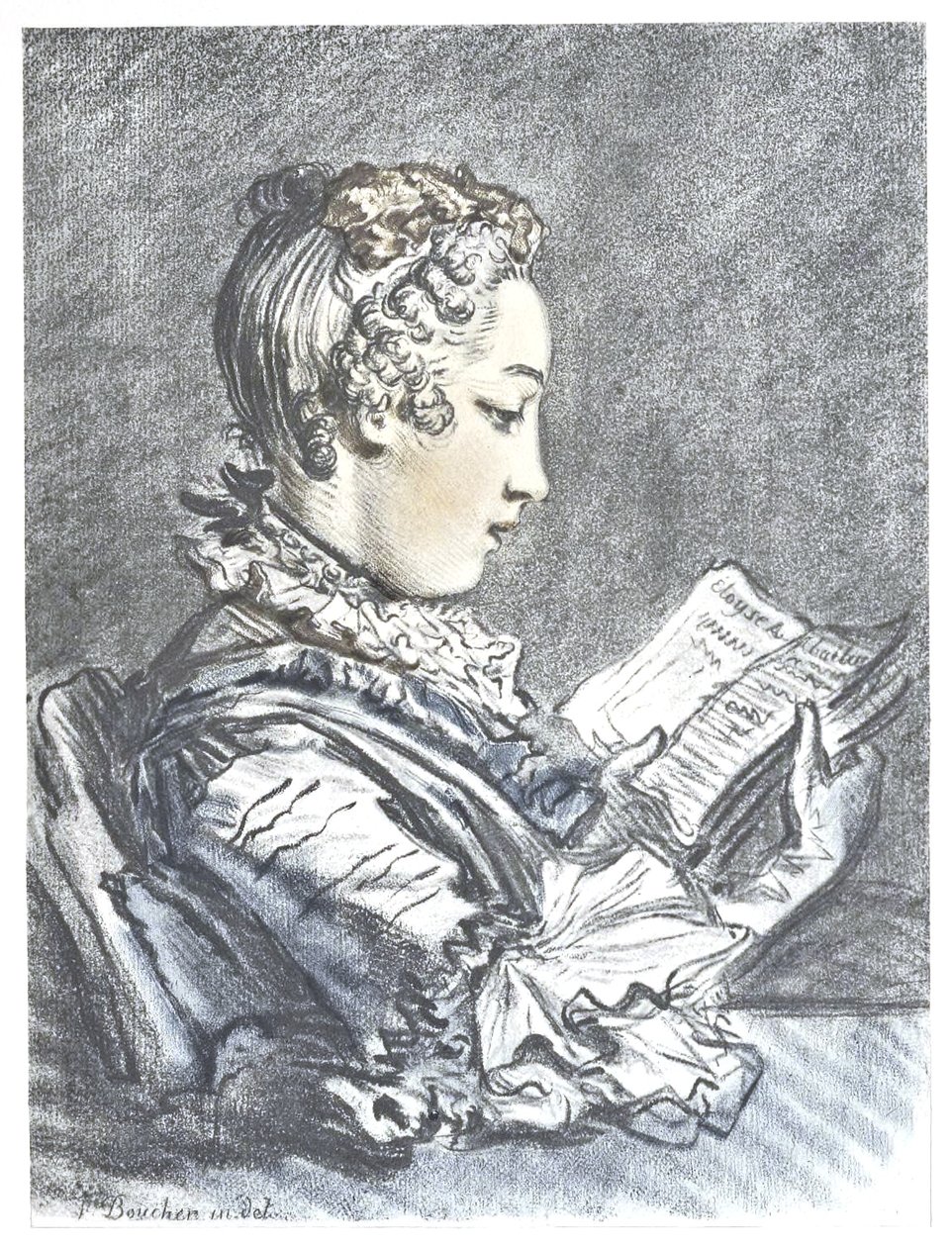 Světlo na čtení od François Boucher