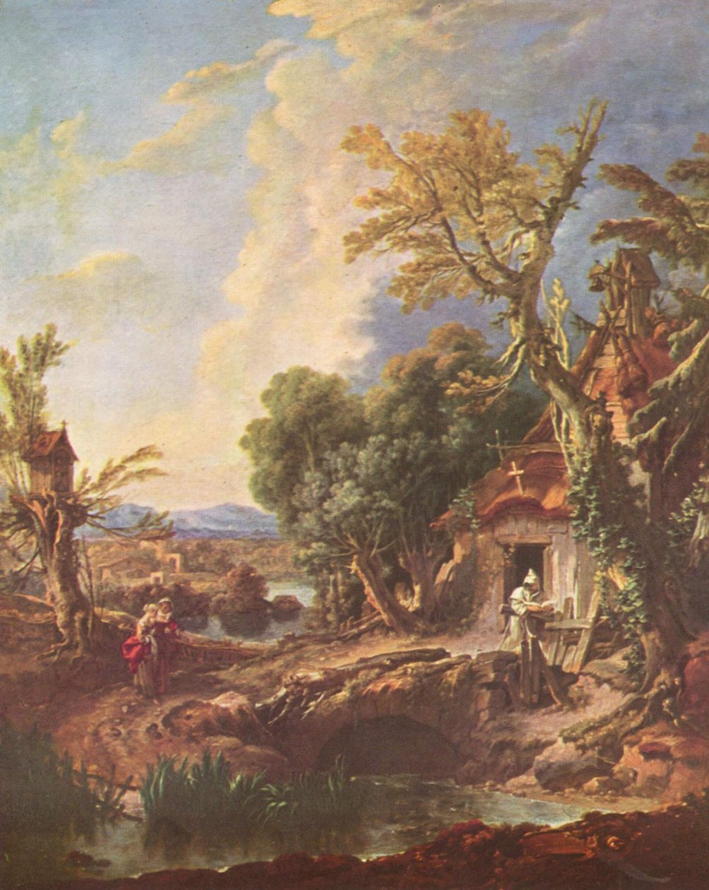 Krajina s bratrem Lucasem od François Boucher