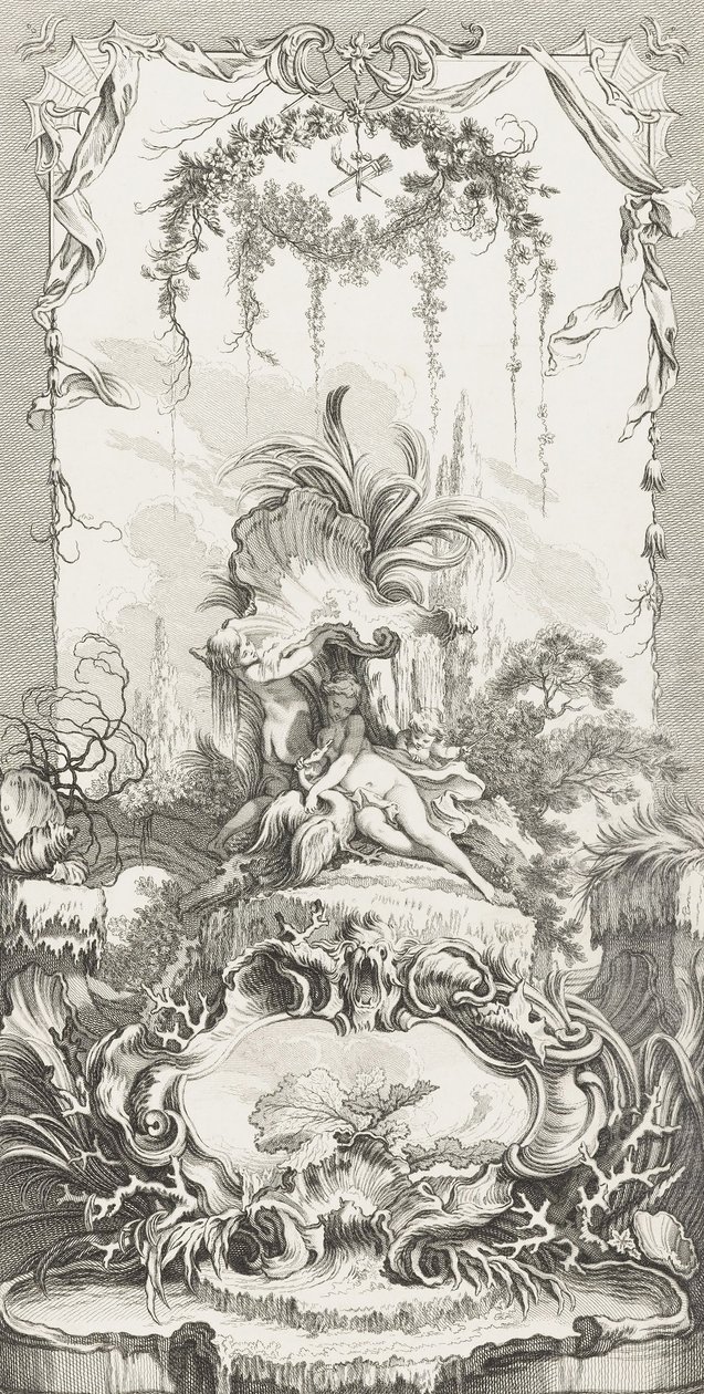 Leda v nových dílech pro obrazovky (nové koncepty pro obrazovky) od François Boucher