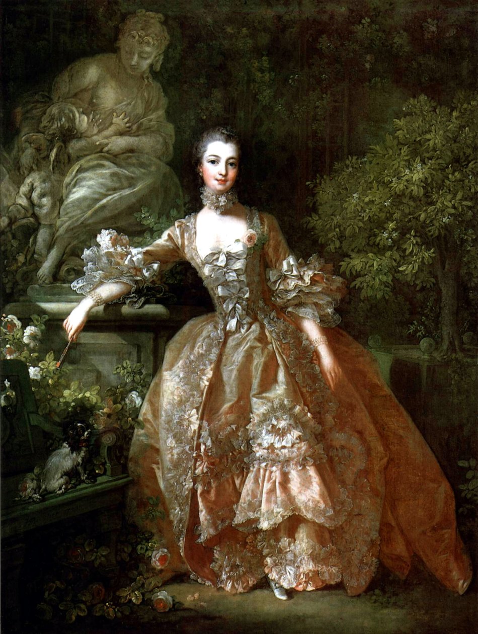Madame de Pompadour od François Boucher
