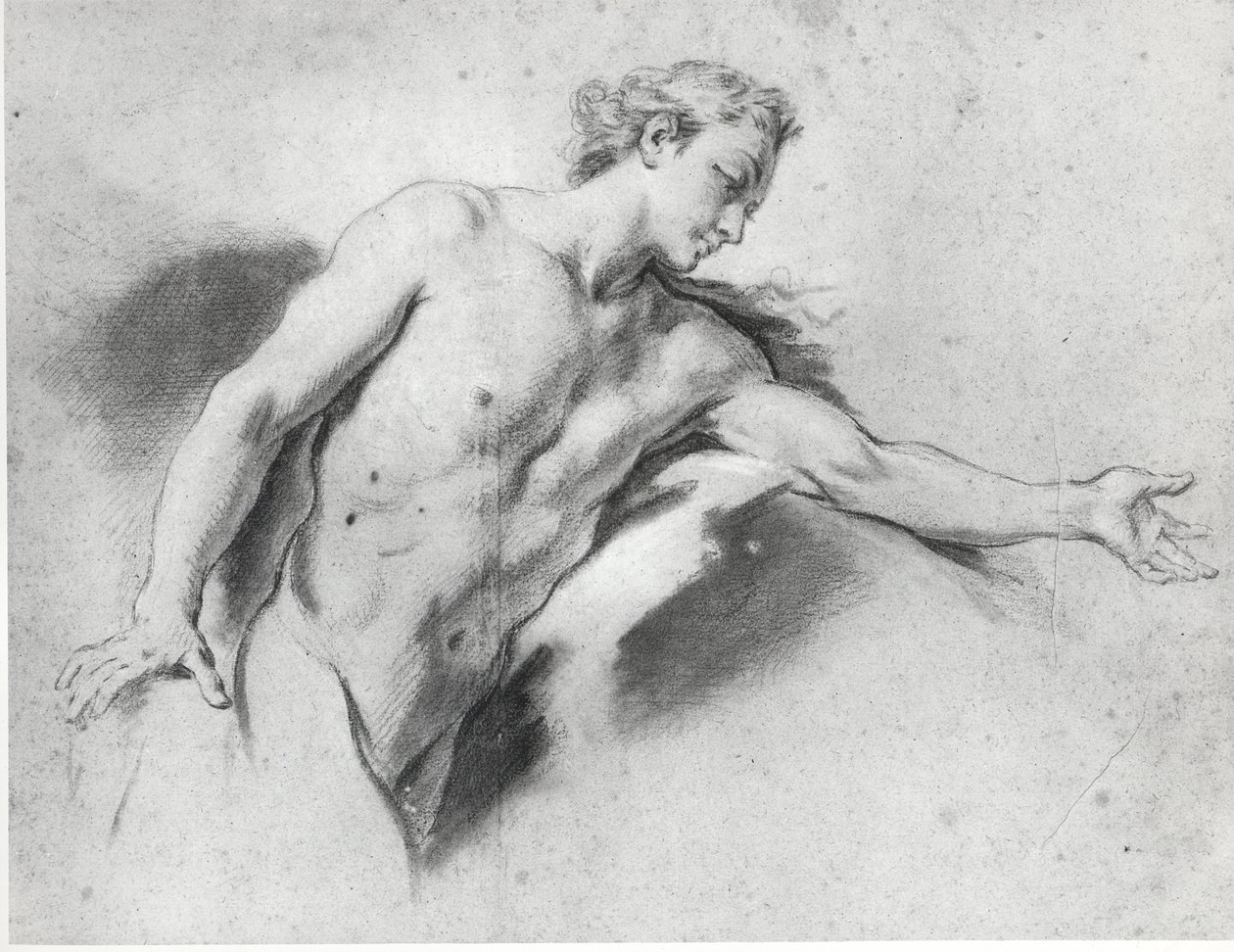 Nahé studium od François Boucher