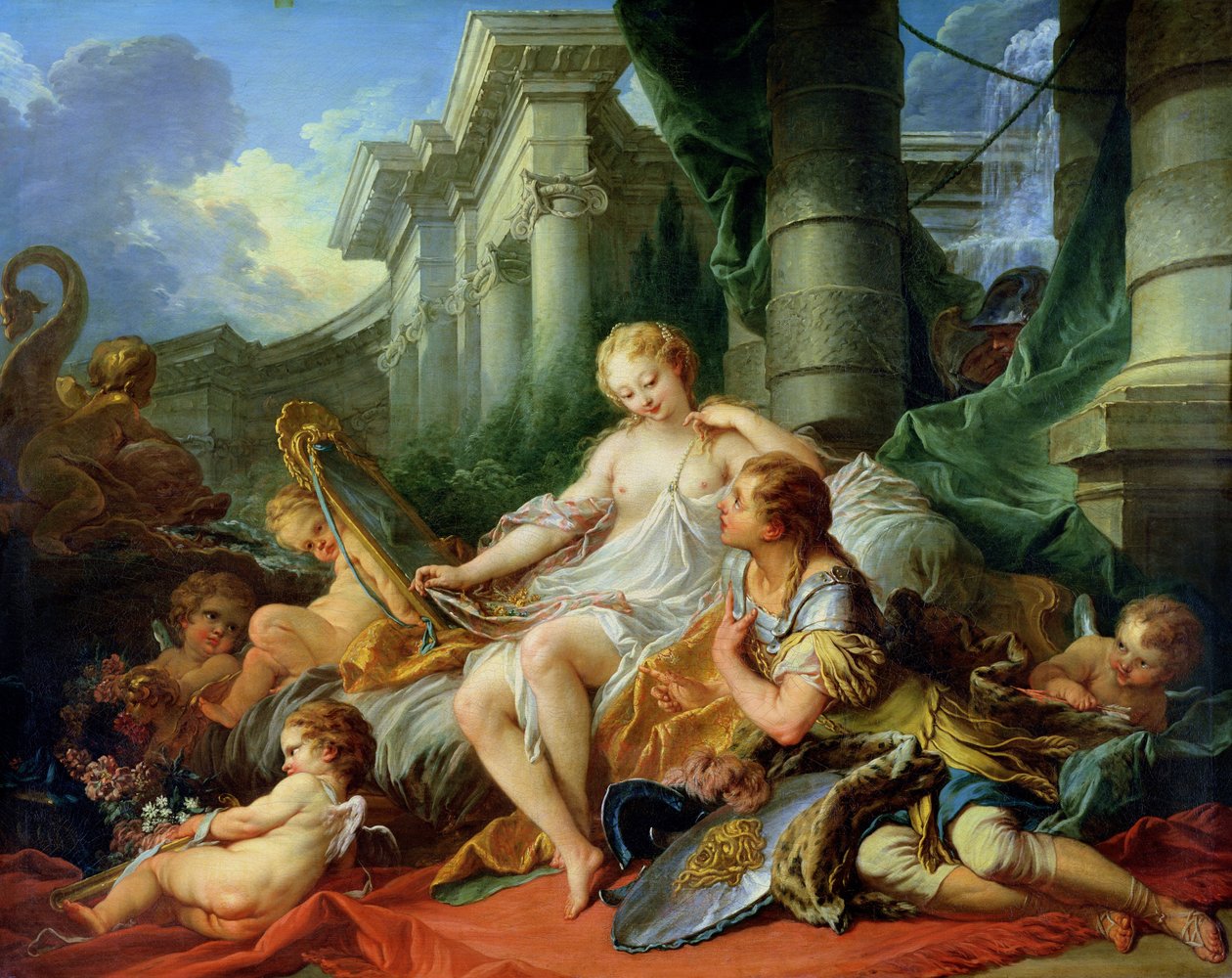 Rinaldo a Armida od François Boucher