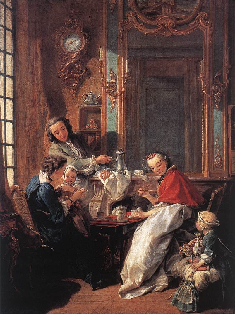 Odpolední jídlo od François Boucher